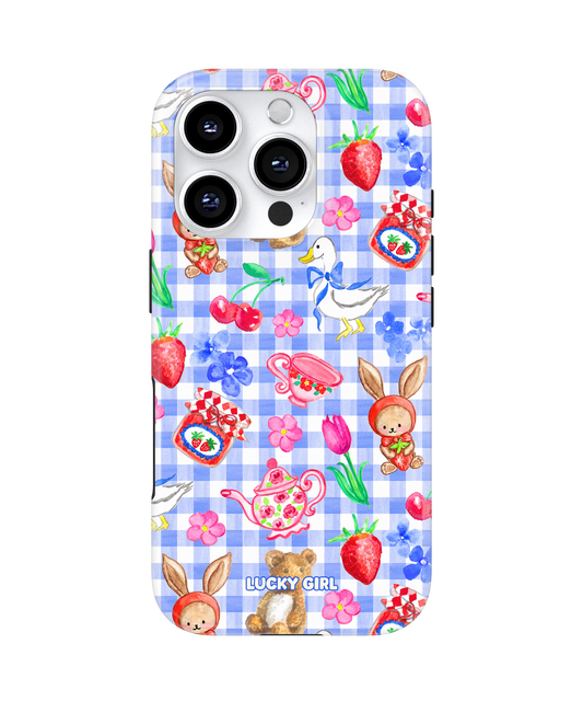 Gingham Goose Phone Case