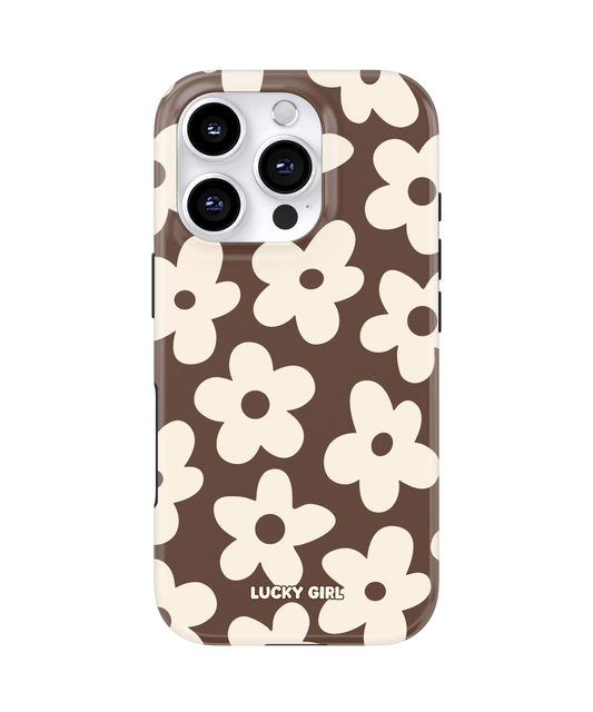 Espresso Big Blooms Phone Case