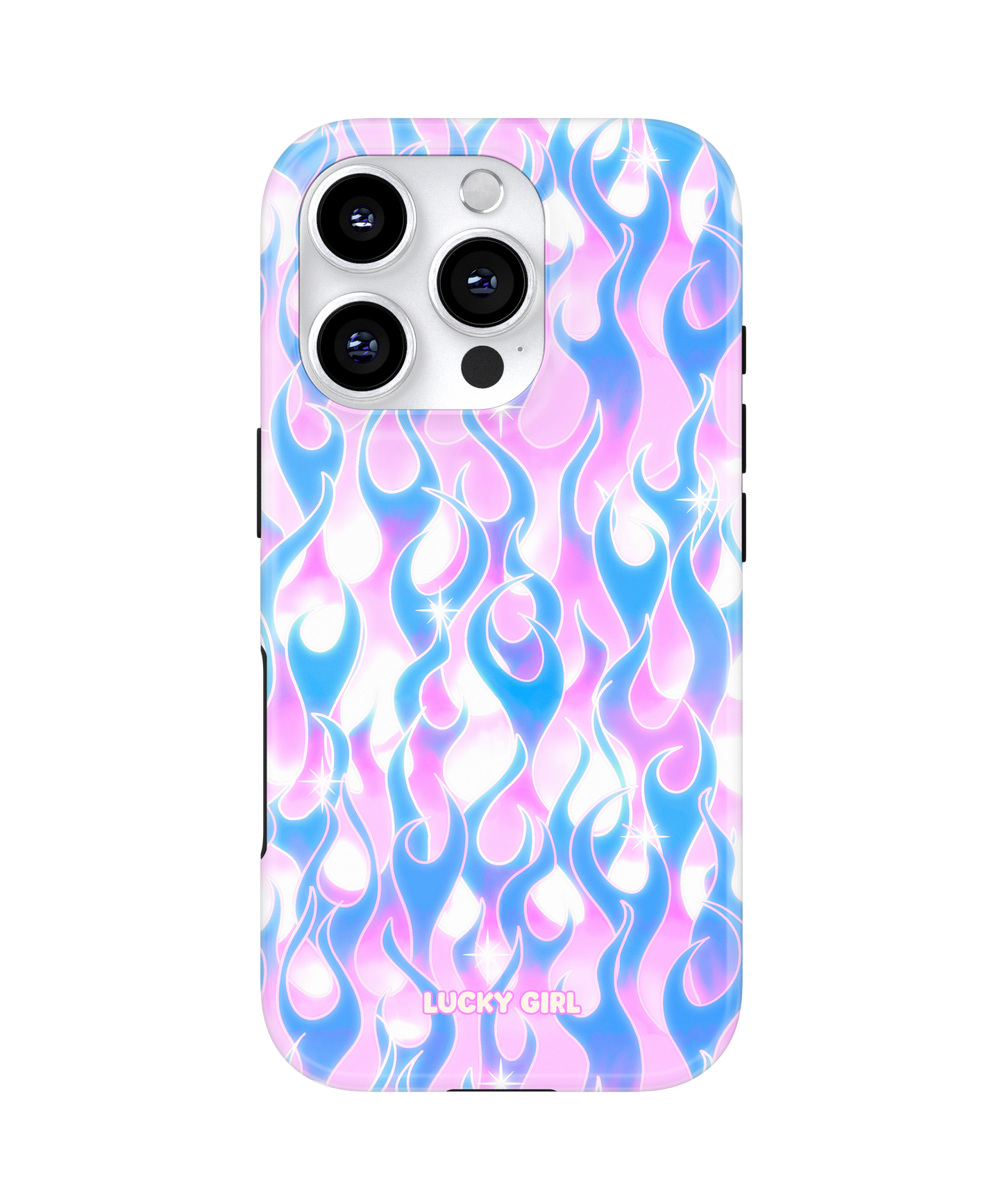 Ultraviolet Flames Phone Case