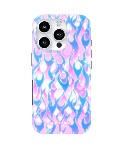 Ultraviolet Flames Phone Case