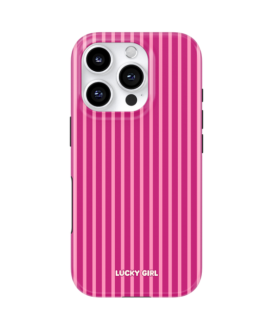 Berry Stripes Phone Case