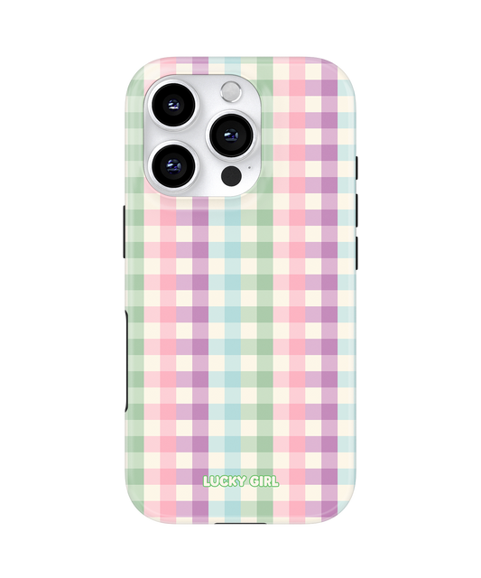 Pastel Gingham Phone Case
