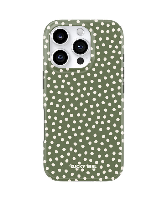 Moss Dots Phone Case