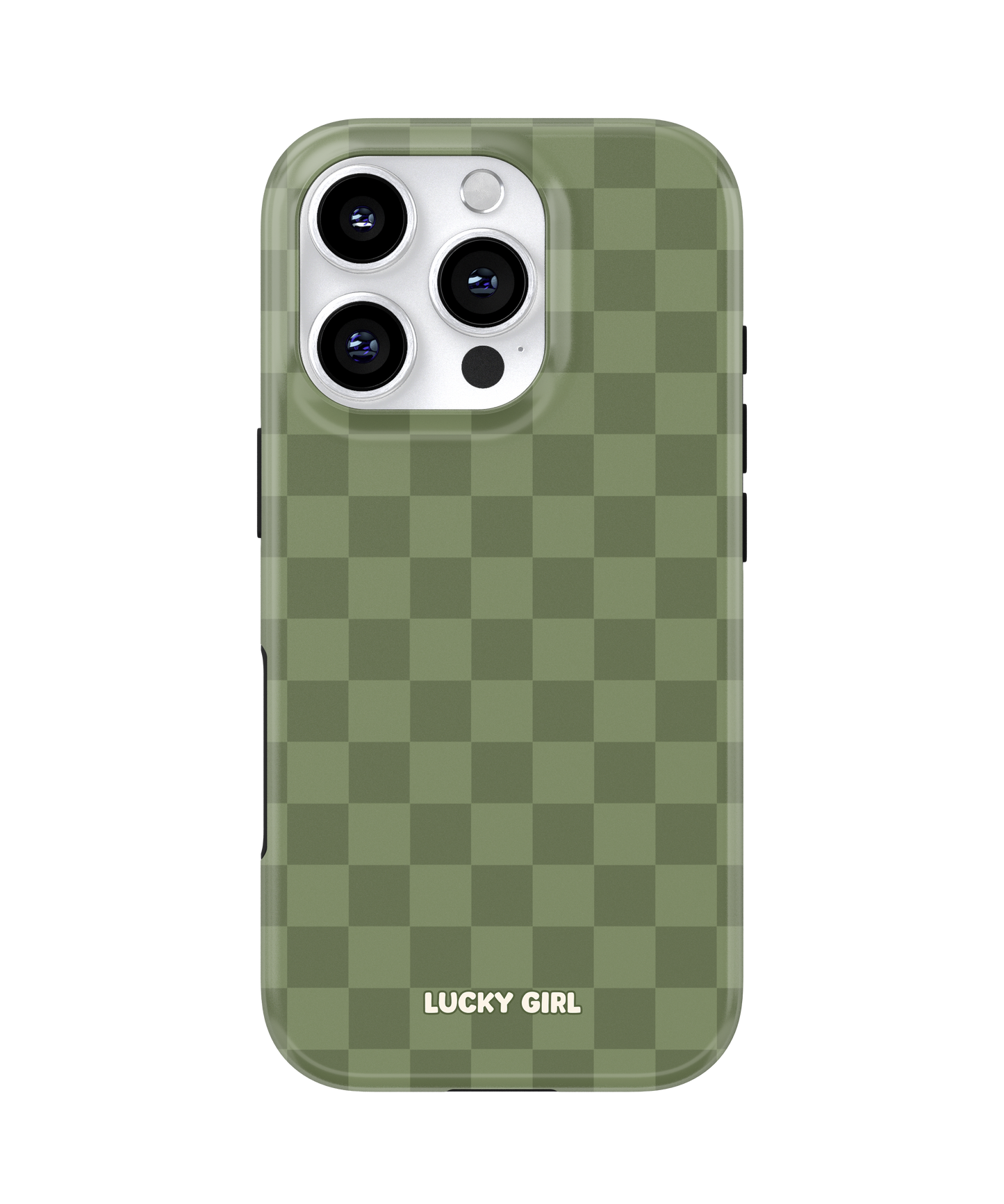 Moss Checkers Phone Case