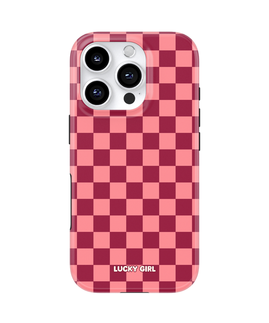 Love Checkers Phone Case