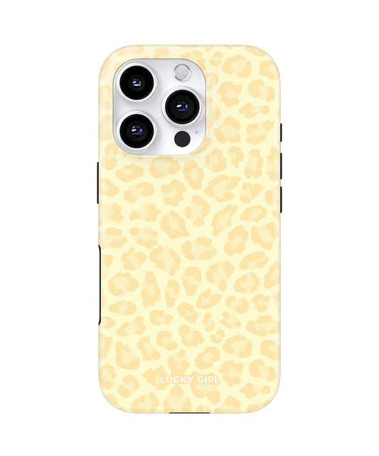 Banana Whispers Leopard Phone Case