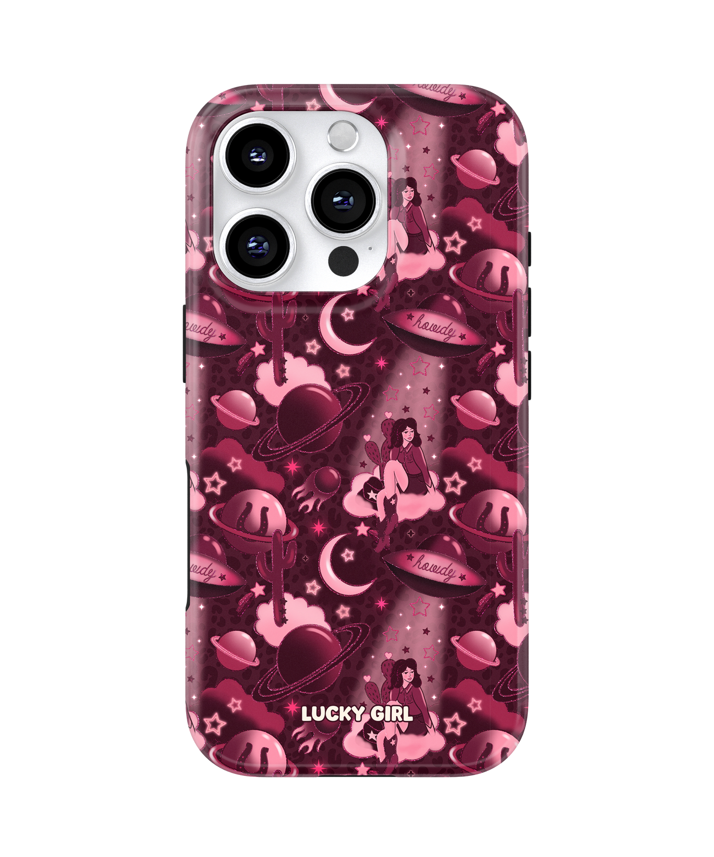 Cosmic Cowgirl Phone Case