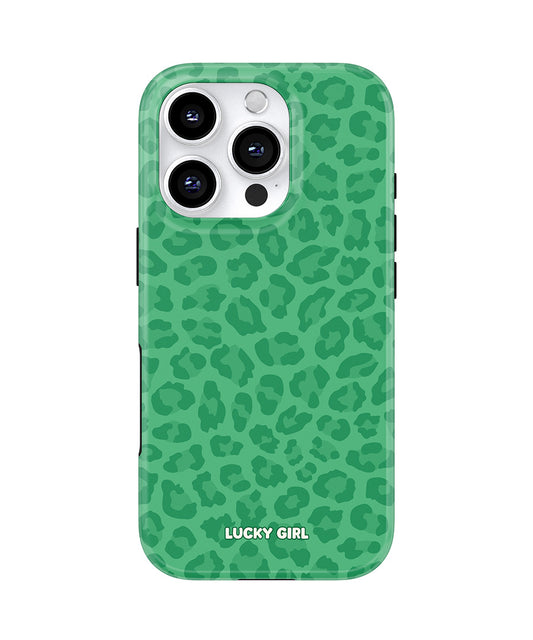 Emerald City Leopard Phone Case