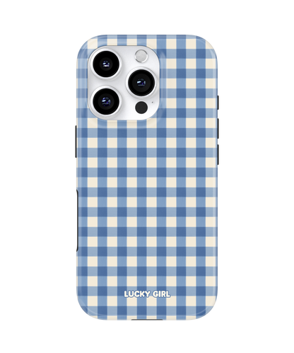 Blueberry Gingham Phone Case