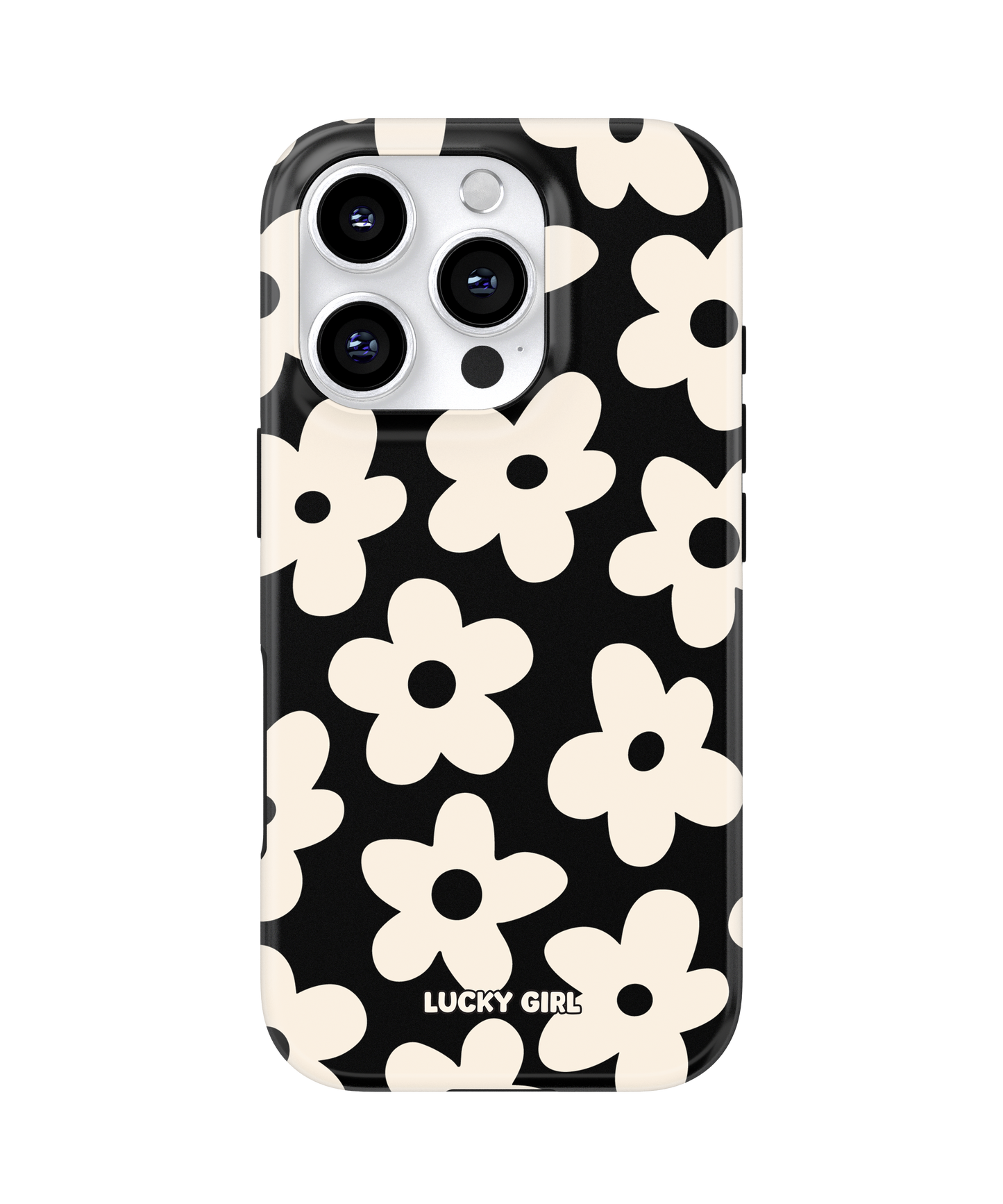 Onyx Big Blooms Phone Case
