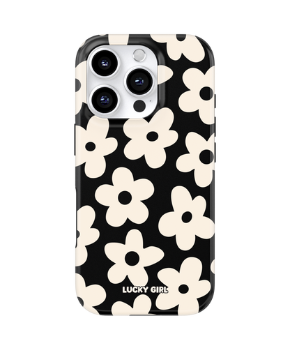 Onyx Big Blooms Phone Case