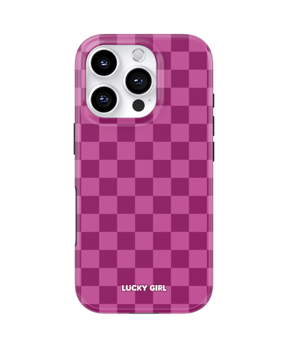 Velvet Checkers Phone Case