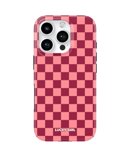 Love Checkers Phone Case