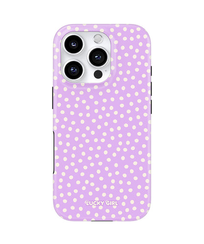 Lilac Dots Phone Case
