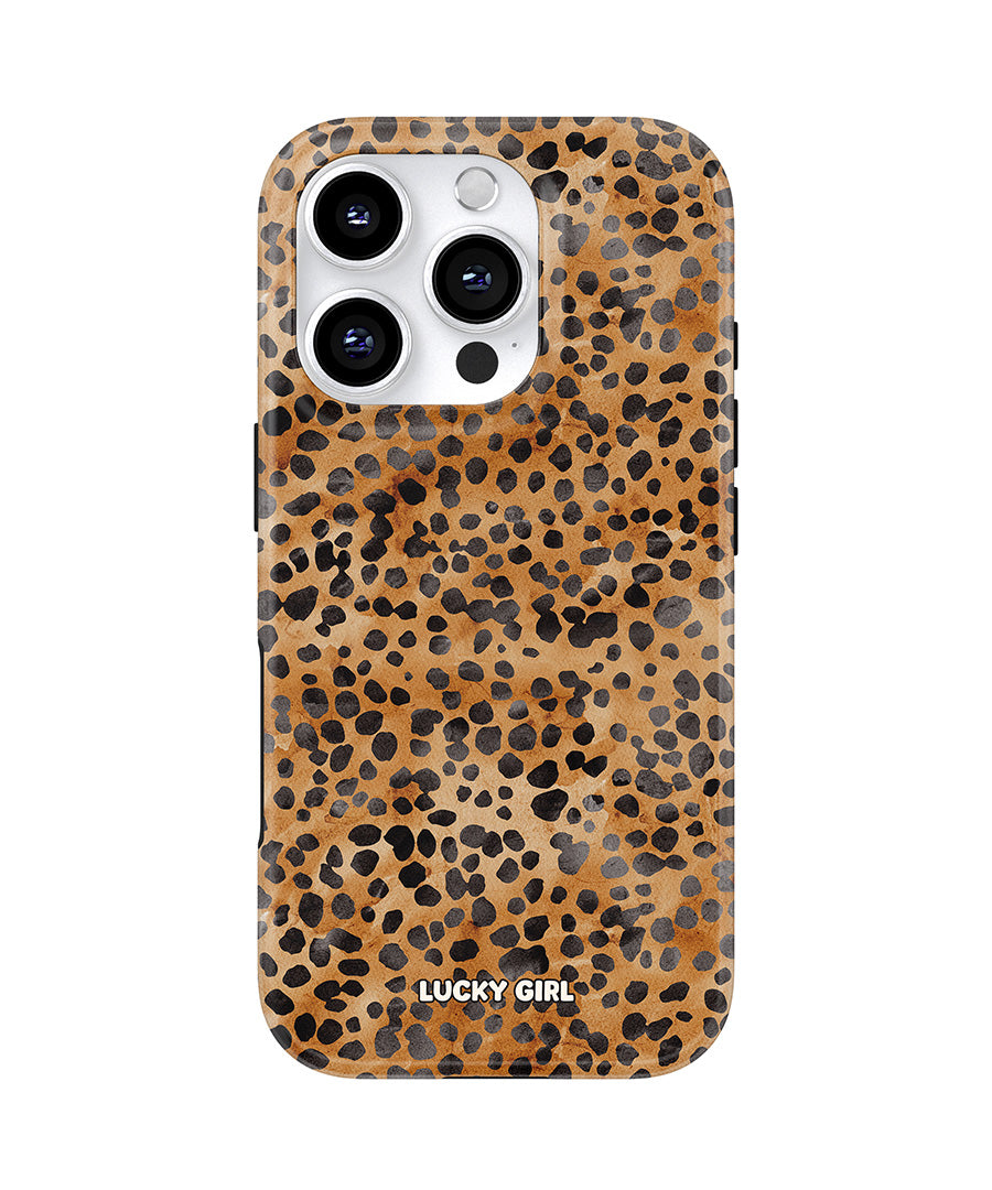 Amber Cheetah Phone Case