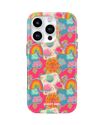 Neon Cosmos Phone Case