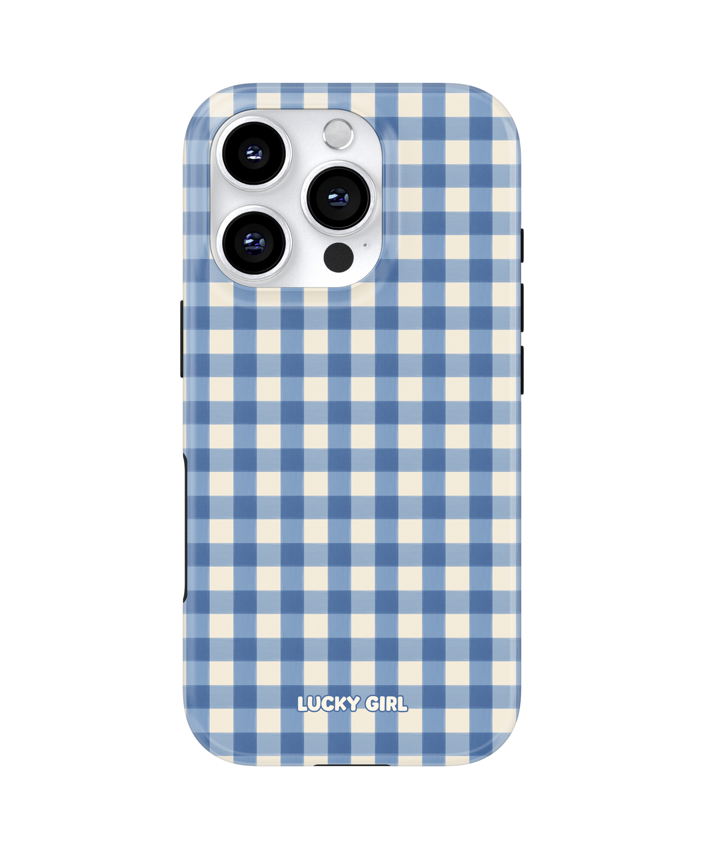 Blueberry Gingham Phone Case