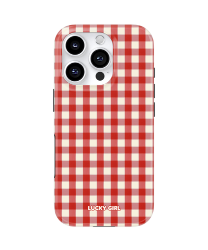 Apple Gingham Phone Case
