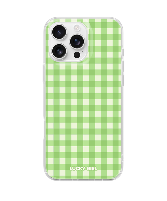 Garden Gingham Clear Case Insert