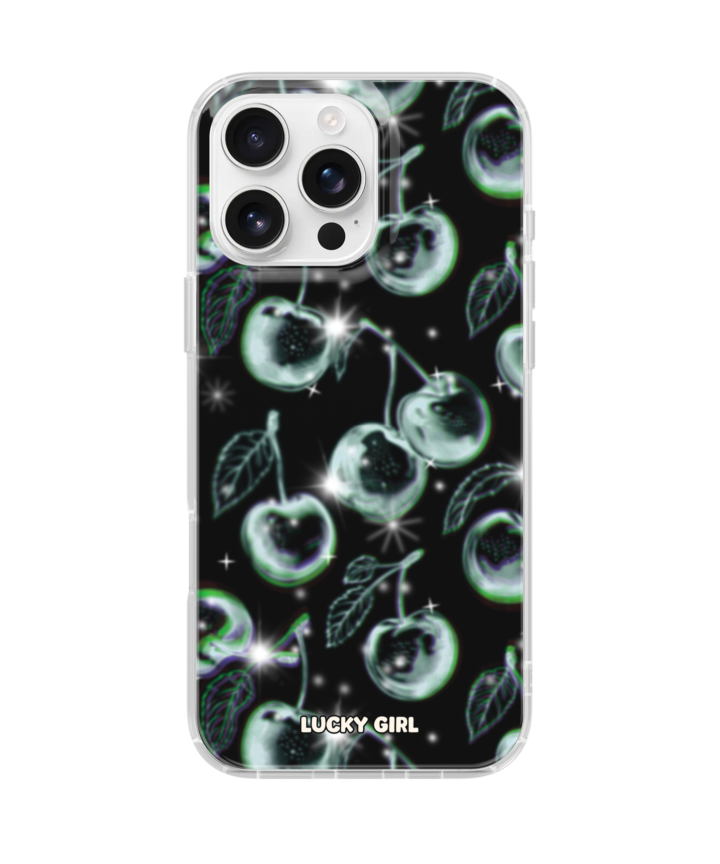 Chrome Cherries Clear Case Insert