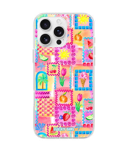 Summer Scrapbook Clear Case Insert