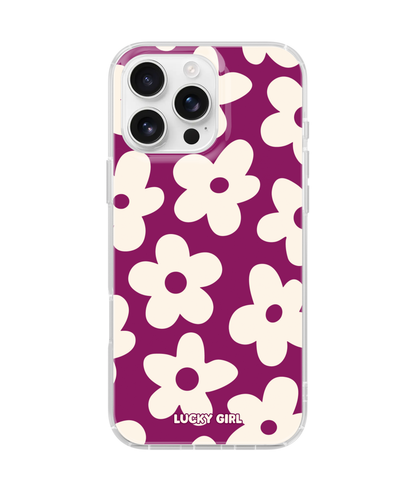 Velvet Big Blooms Clear Case Insert