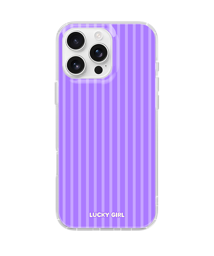 Ube Stripes Clear Case Insert