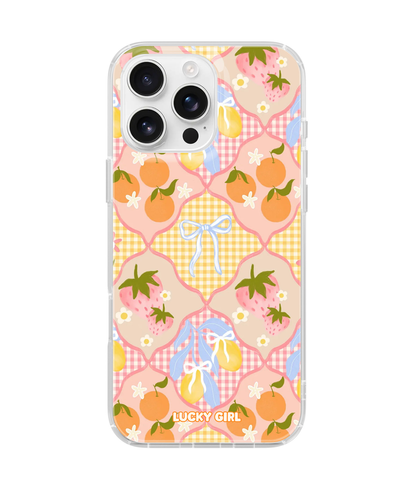 Gingham Grove Clear Case Insert