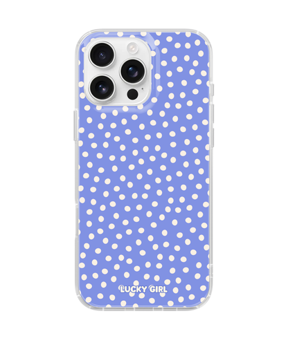 Bluebell Dots Clear Case Insert
