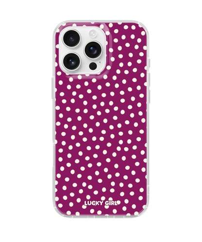 Velvet Dots Clear Case Insert