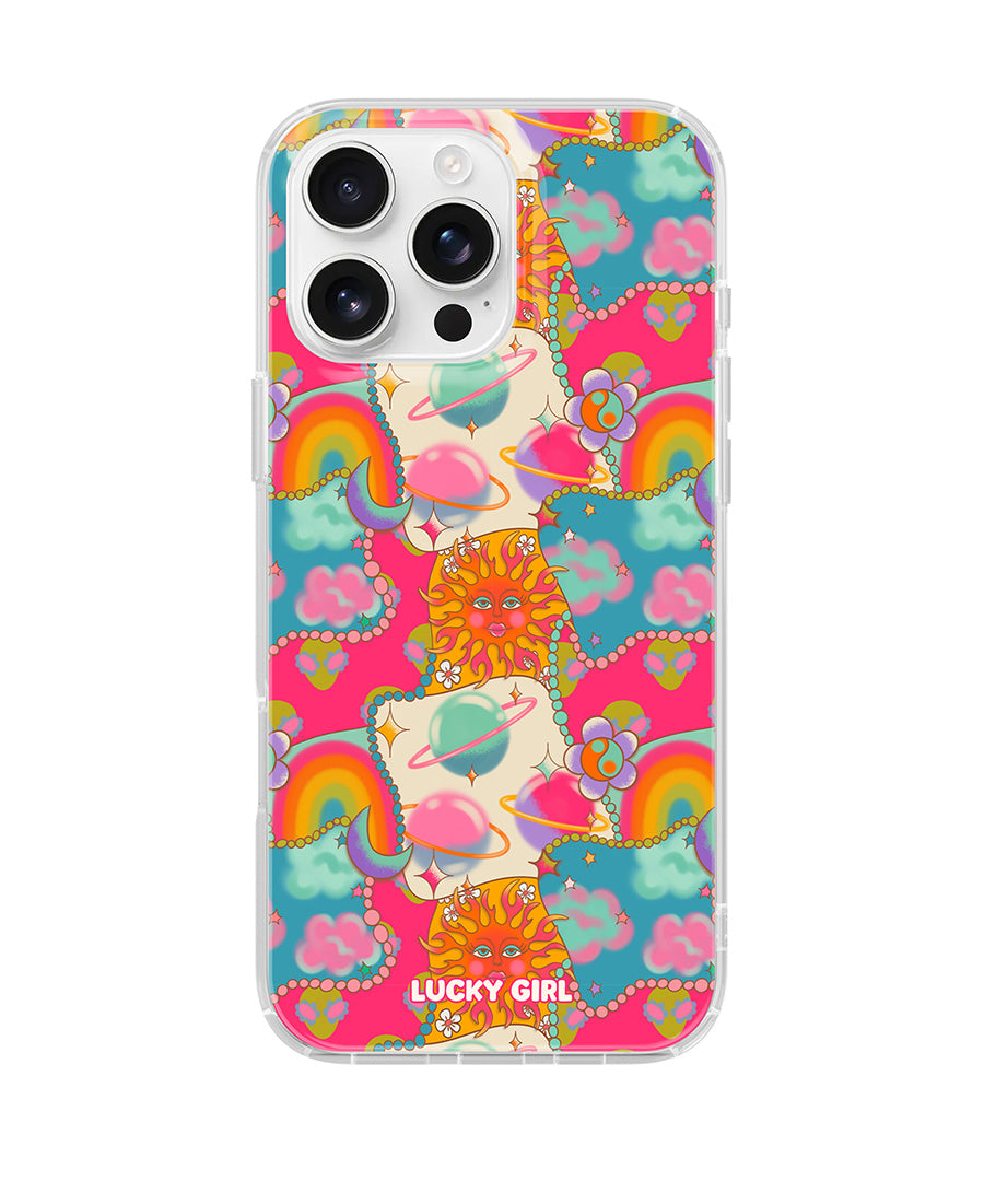 Neon Cosmos Clear Case Insert