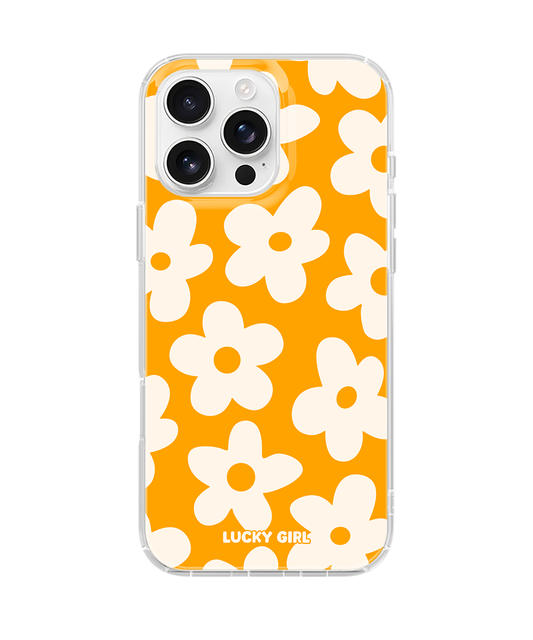 Creamsicle Big Blooms Clear Case Insert