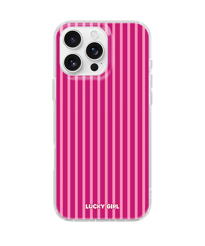 Berry Stripes Clear Case Insert