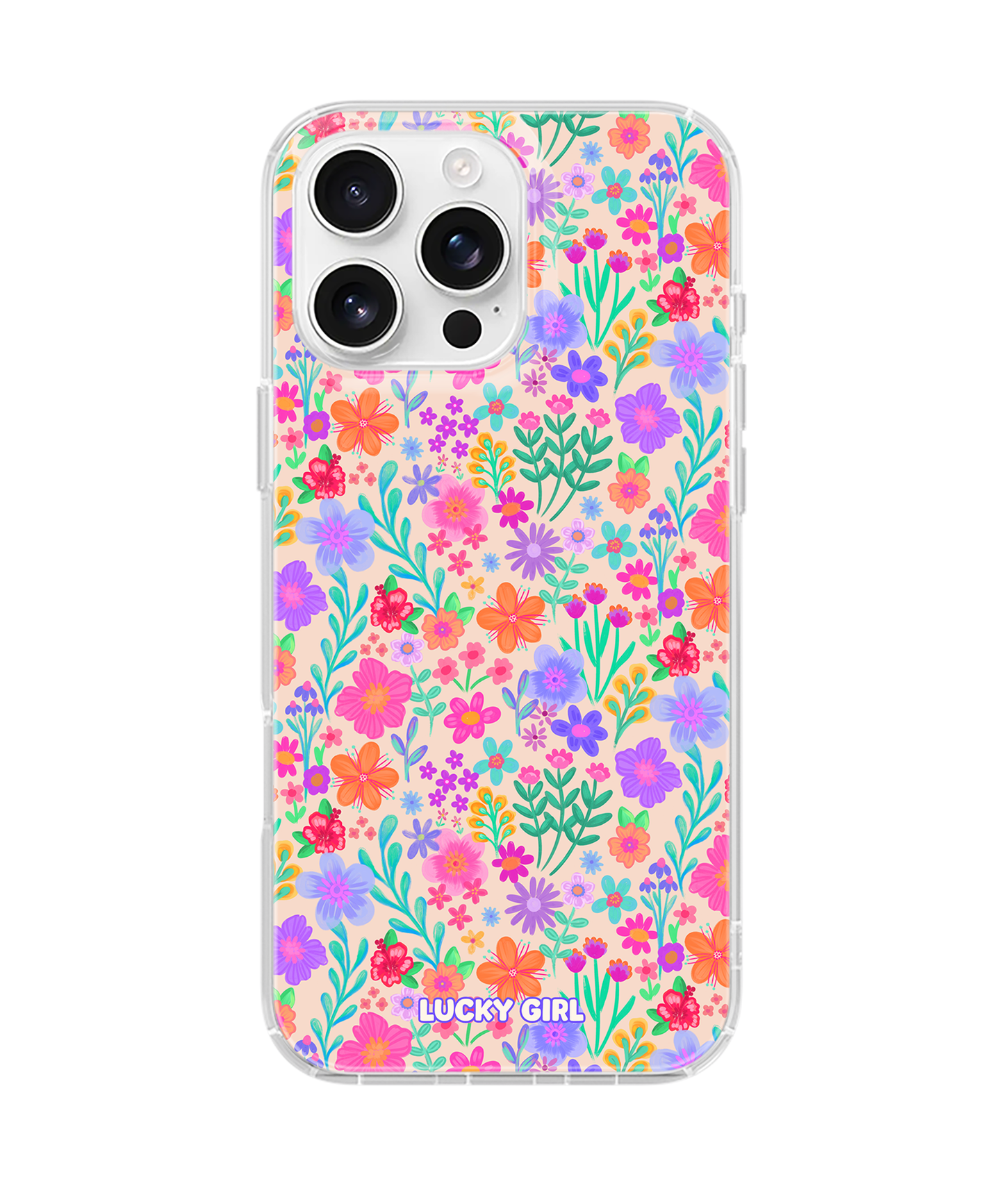 Neon Garden Clear Case Insert