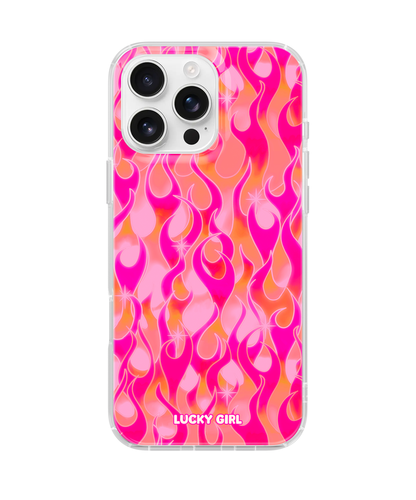 Fever Flames Clear Case Insert