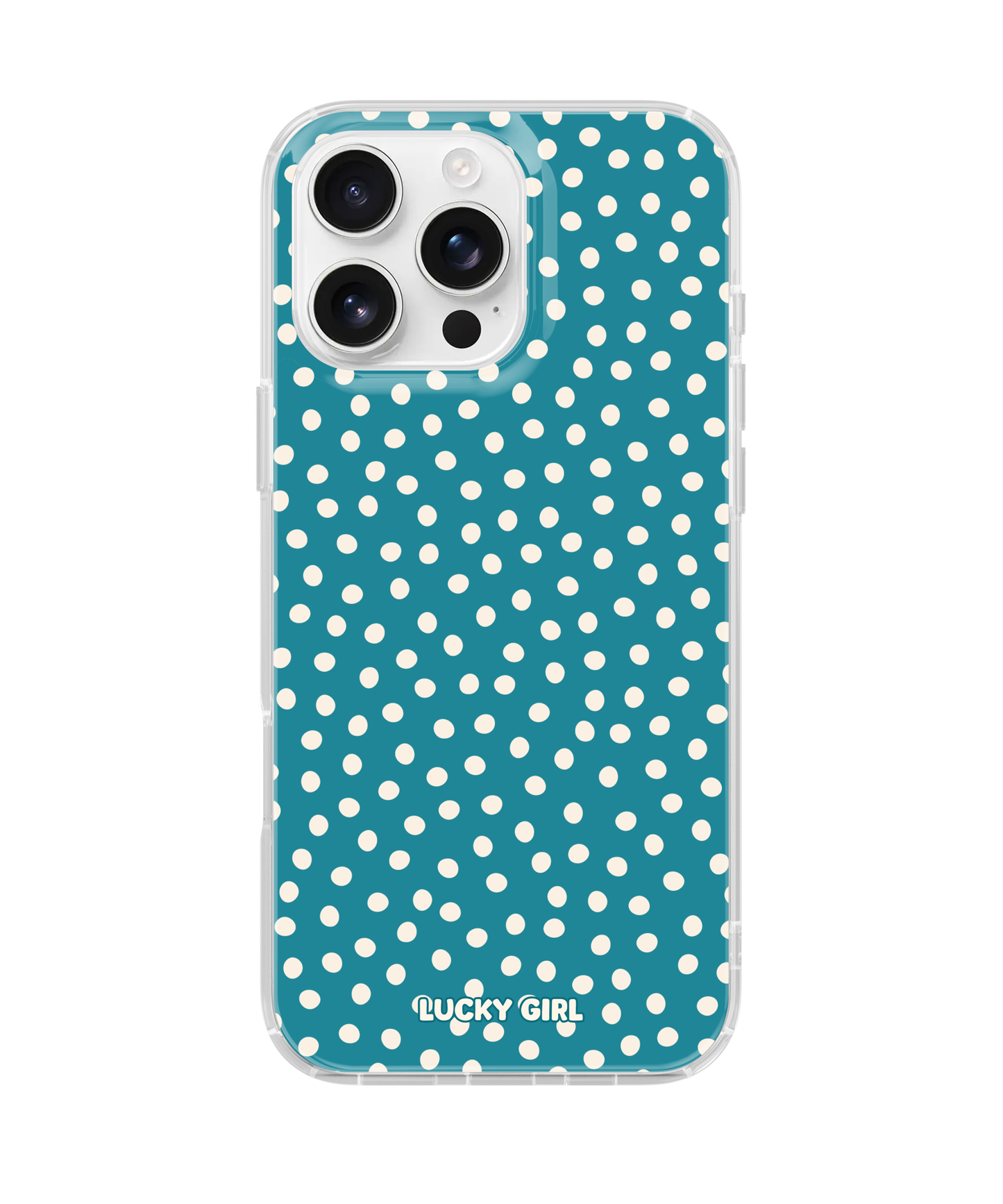 Mermaid Jewel Dots Clear Case Insert