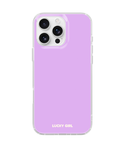 Lilac Solids Clear Case Insert