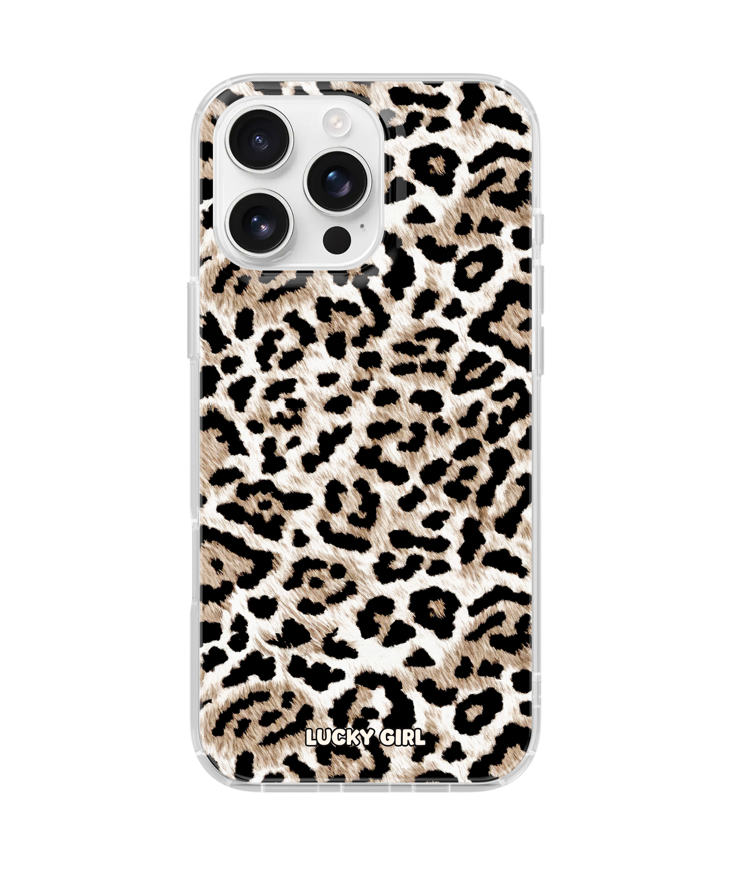 Wild Leopard Clear Case Insert