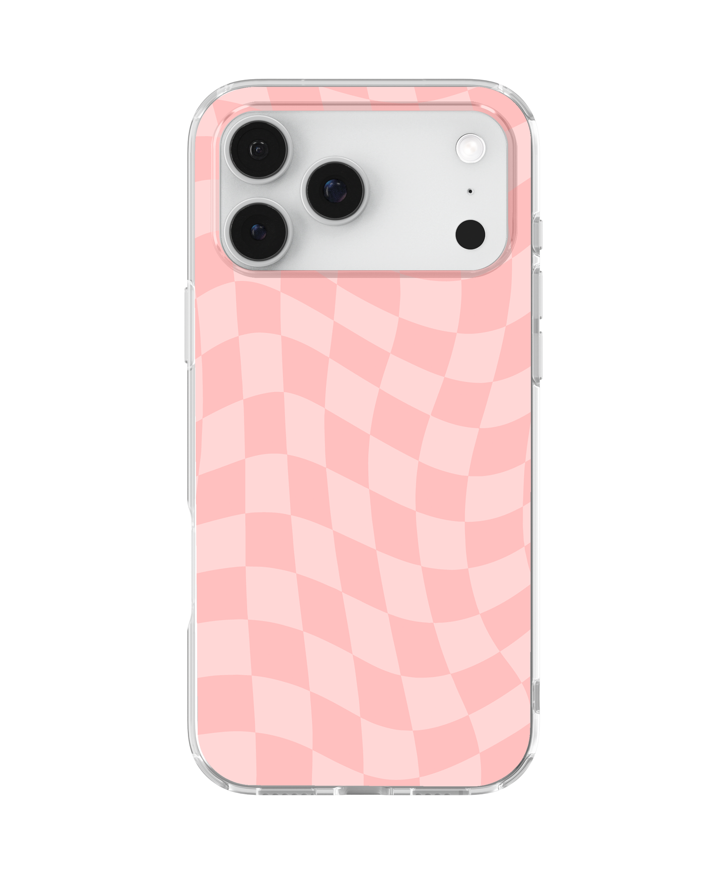 Pinky Swear Wavy Checkers Clear Case Insert