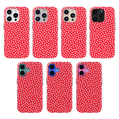 Vermillion Dots MagSafe Phone Case