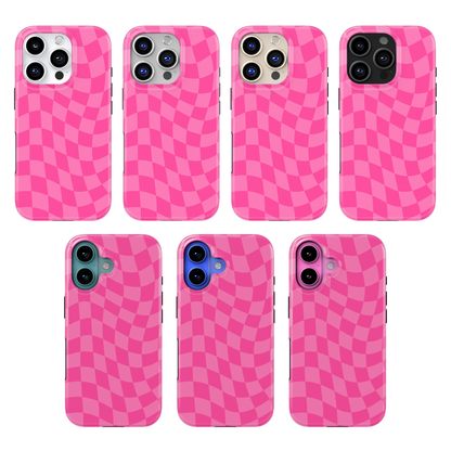 It Girl Wavy Checkers MagSafe Phone Case