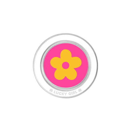 Pink Lemonade Big Blooms Phone Grip Insert