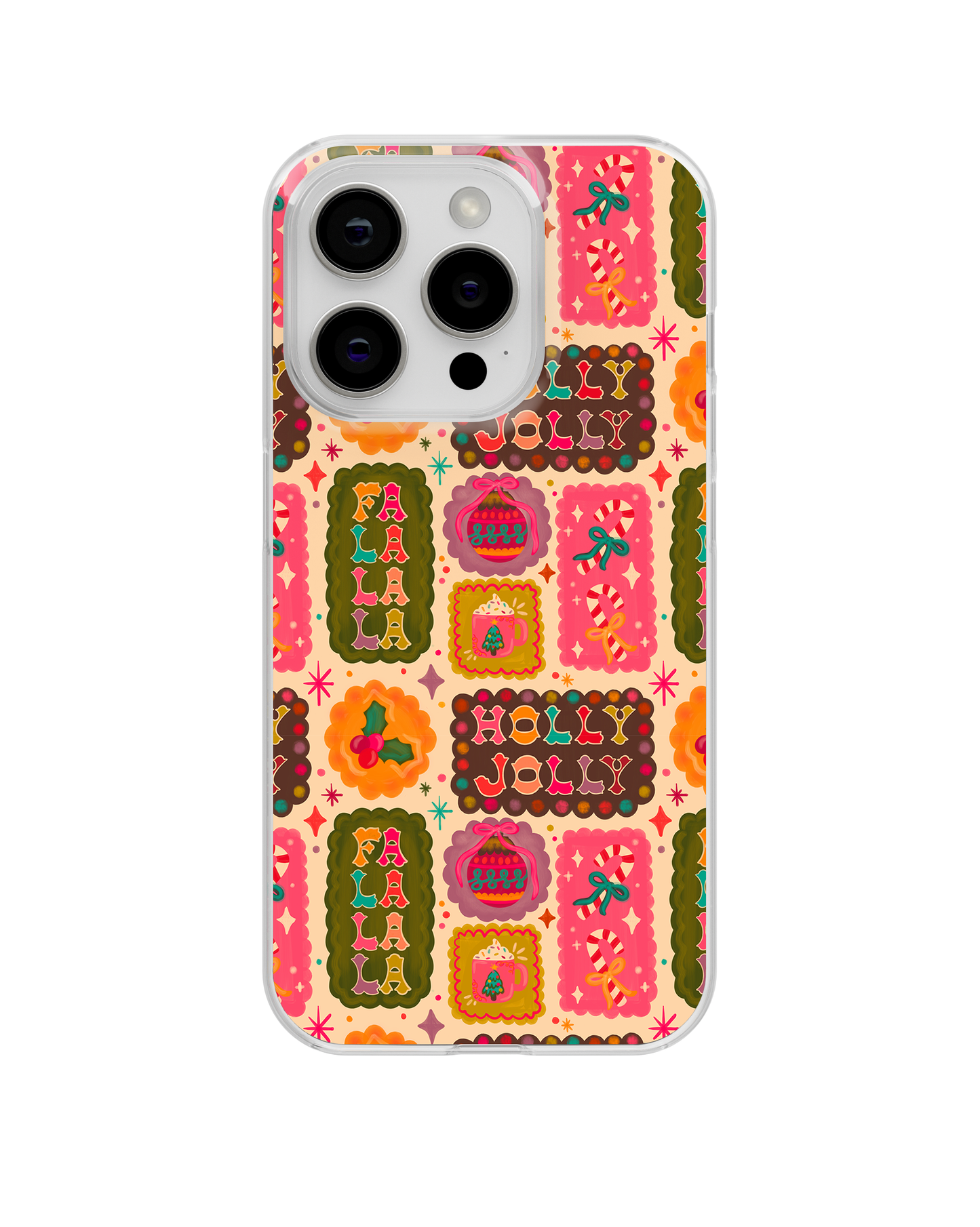 Christmas Cheer Clear Case Insert