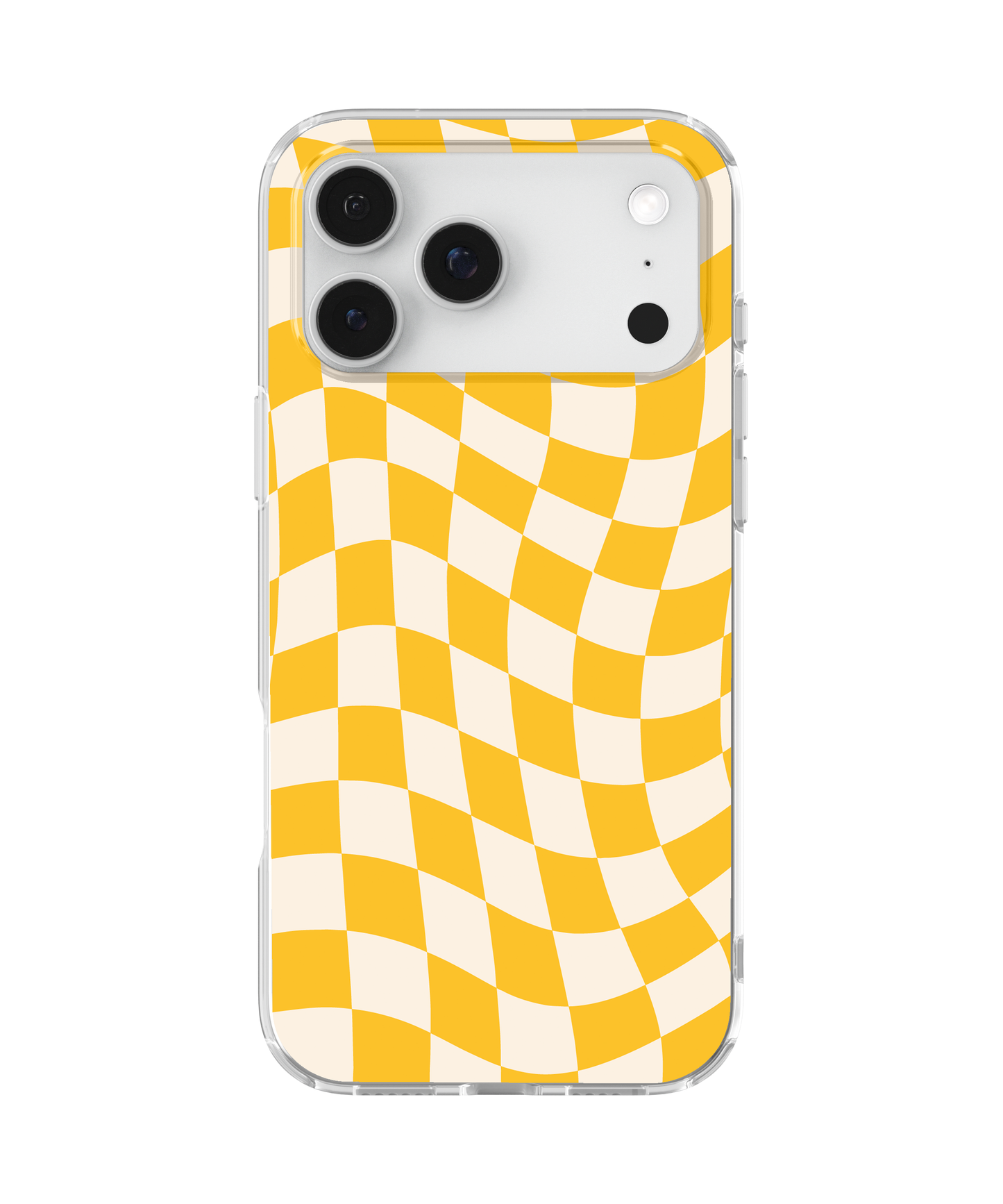 Sunny Wavy Checkers II Clear Case Insert