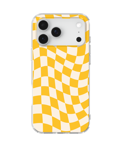 Sunny Wavy Checkers II Clear Case Insert