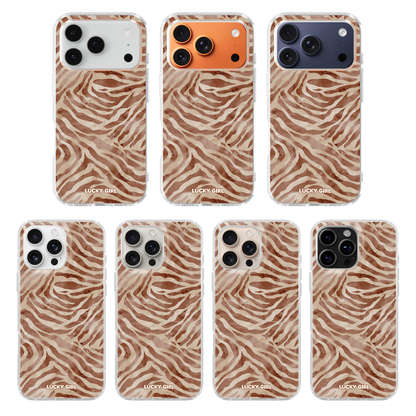 Tawny Tiger Clear Case Insert