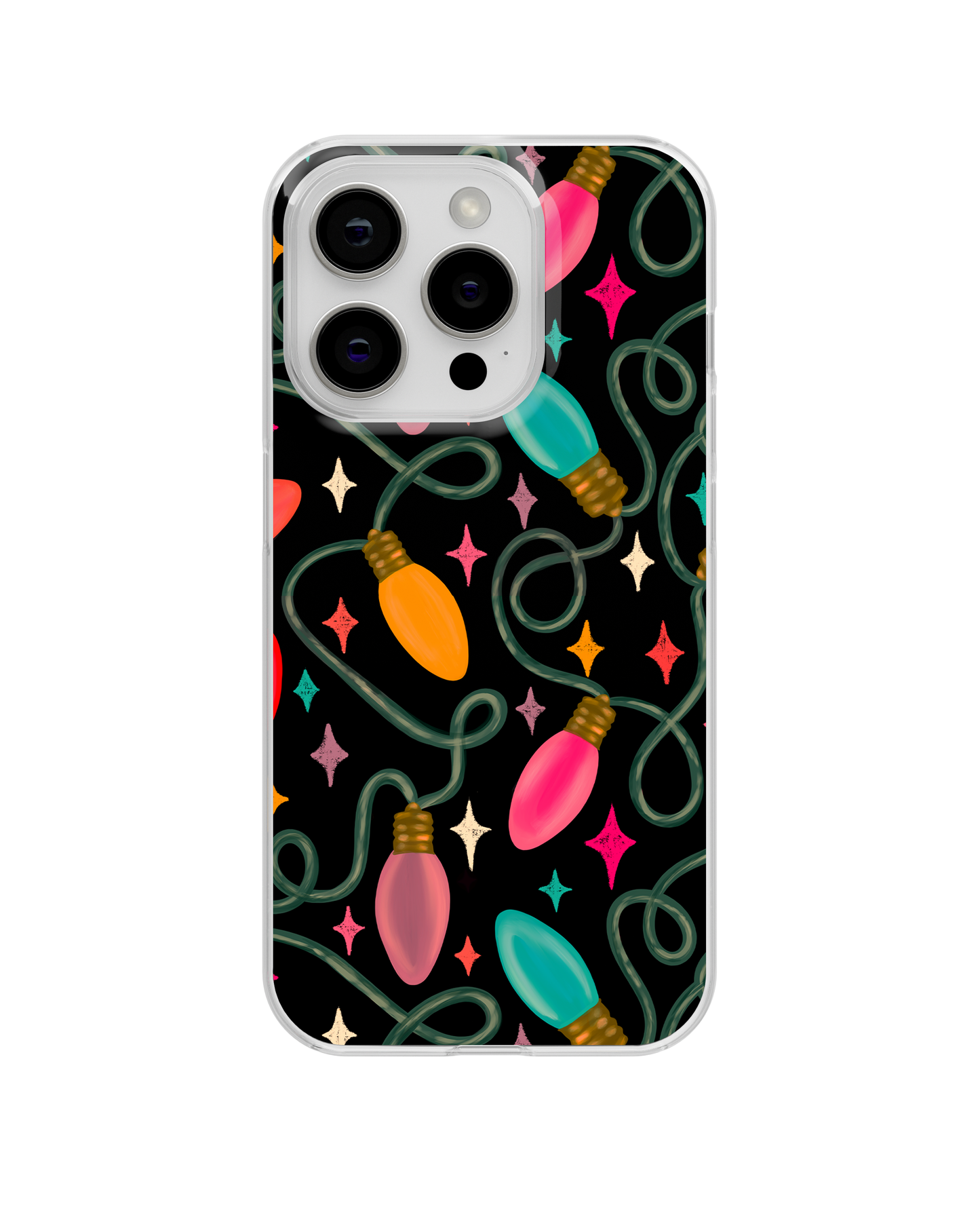 Twinkling Lights Clear Case Insert