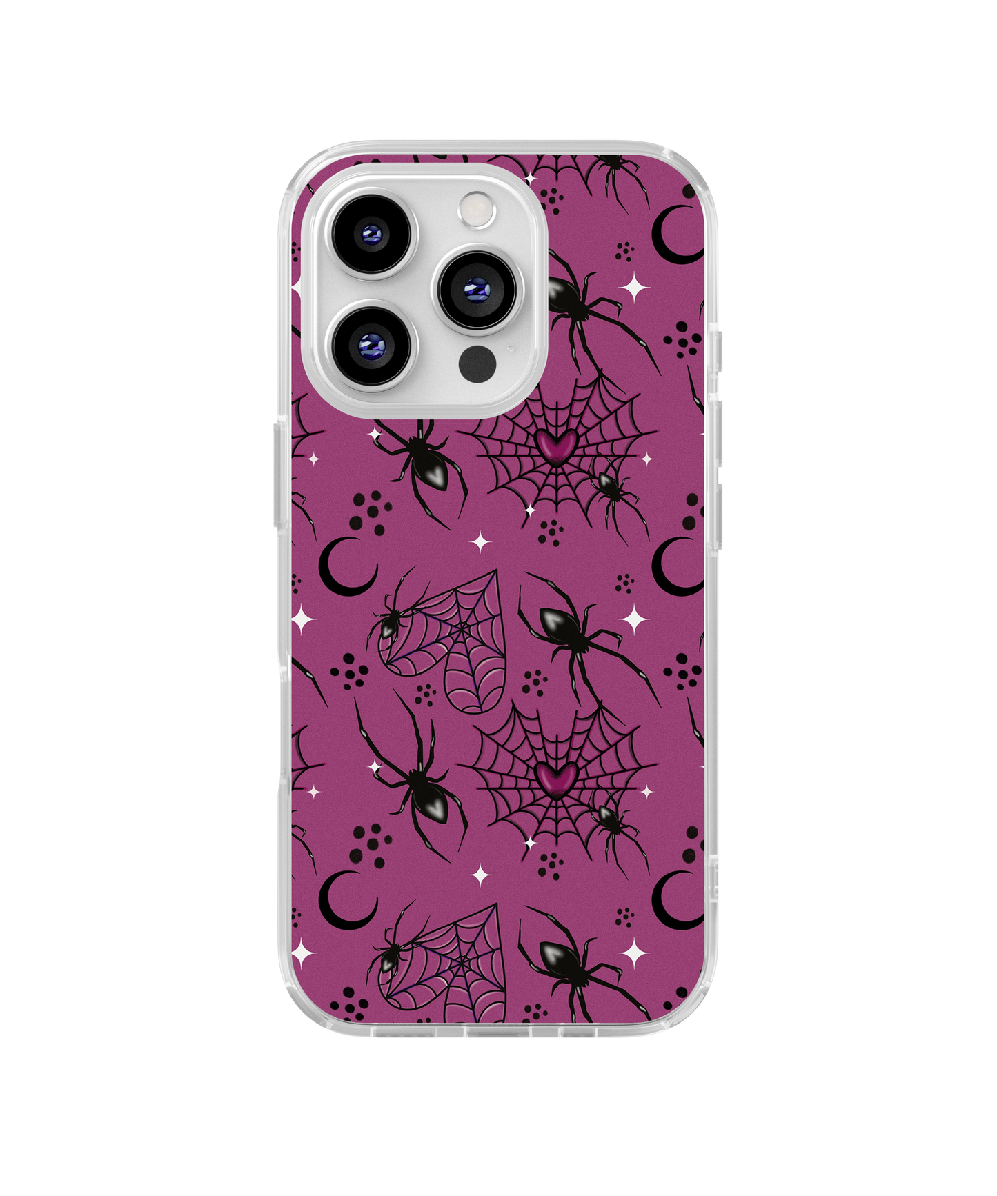Violet Veil Midnight Tangle Clear Case Insert