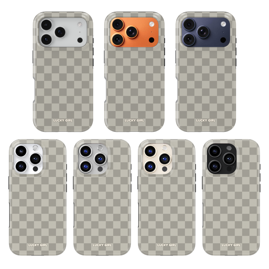 River Rock Checkers Phone Case