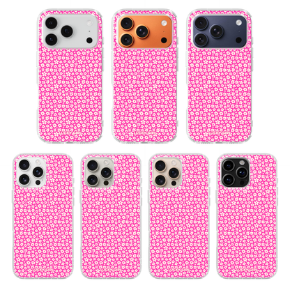 Raspberry Little Blooms Clear Case Insert